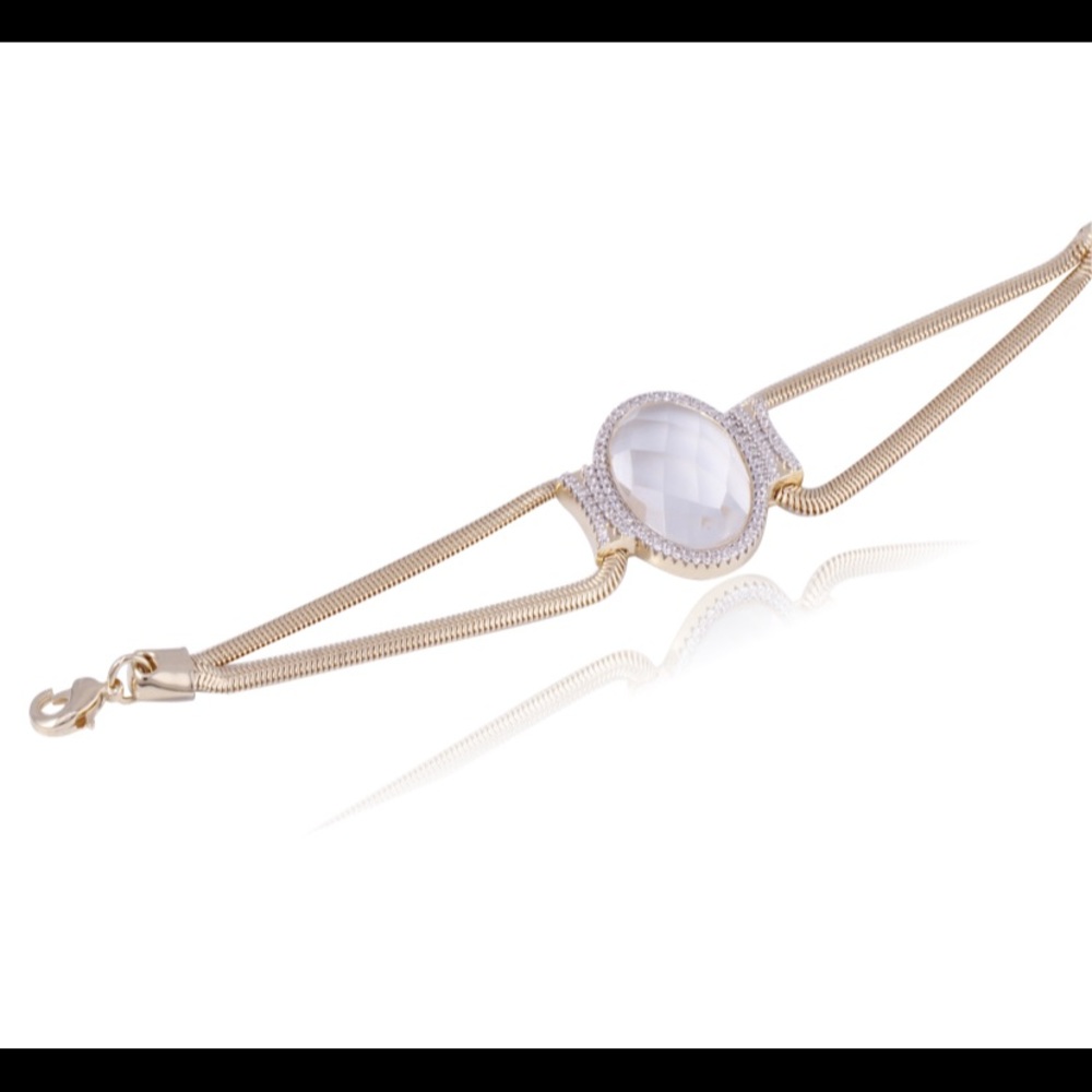 Crystalline Rock bracelet